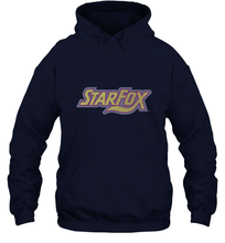 Load image into Gallery viewer, Star fox Vintage Distressed Game Logo Hooded Sweatshirt
