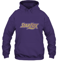 Load image into Gallery viewer, Star fox Vintage Distressed Game Logo Hooded Sweatshirt
