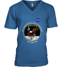 Load image into Gallery viewer, NASA Apollo 11 Moon Landing Men's V-Neck
