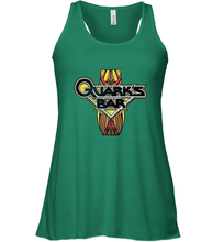 Load image into Gallery viewer, Star Trek DS9 Quark's Bar Vintage Logo Women's Racerback Tank
