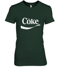 Load image into Gallery viewer, Coca Cola Vintage Enjoy Coke White Logo Women's Premium T-Shirt
