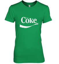 Load image into Gallery viewer, Coca Cola Vintage Enjoy Coke White Logo Women's Premium T-Shirt
