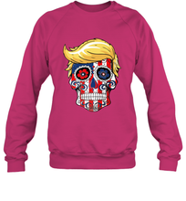 Load image into Gallery viewer, Trump sugar skull Crewneck Sweatshirt
