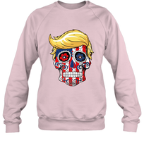 Load image into Gallery viewer, Trump sugar skull Crewneck Sweatshirt
