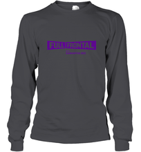 Load image into Gallery viewer, Full Frontal with Samantha Bee Purple Logo Long Sleeve T-Shirt
