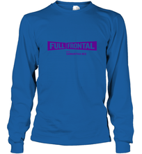 Load image into Gallery viewer, Full Frontal with Samantha Bee Purple Logo Long Sleeve T-Shirt
