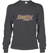 Load image into Gallery viewer, Star fox Vintage Distressed Game Logo Long Sleeve T-Shirt
