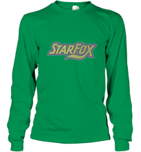 Load image into Gallery viewer, Star fox Vintage Distressed Game Logo Long Sleeve T-Shirt
