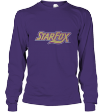 Load image into Gallery viewer, Star fox Vintage Distressed Game Logo Long Sleeve T-Shirt
