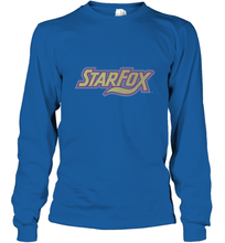 Load image into Gallery viewer, Star fox Vintage Distressed Game Logo Long Sleeve T-Shirt
