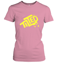 Load image into Gallery viewer, Fortnite Tilted (Yellow Logo) Women's T-Shirt
