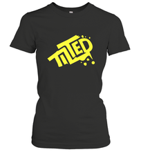 Load image into Gallery viewer, Fortnite Tilted (Yellow Logo) Women's T-Shirt
