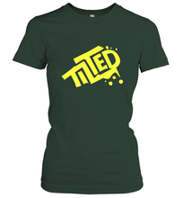 Load image into Gallery viewer, Fortnite Tilted (Yellow Logo) Women's T-Shirt
