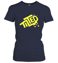 Load image into Gallery viewer, Fortnite Tilted (Yellow Logo) Women's T-Shirt
