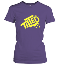 Load image into Gallery viewer, Fortnite Tilted (Yellow Logo) Women's T-Shirt
