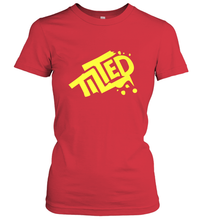 Load image into Gallery viewer, Fortnite Tilted (Yellow Logo) Women's T-Shirt
