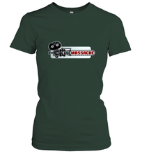 Load image into Gallery viewer, Cinemassacre Modern Chainsaw Logo Women&#39;s T-Shirt
