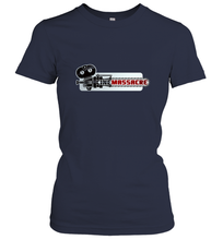 Load image into Gallery viewer, Cinemassacre Modern Chainsaw Logo Women&#39;s T-Shirt
