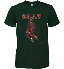 Load image into Gallery viewer, Basketball  Chicago Jordan G.O.A.T. Dunk Men&#39;s Premium T-Shirt
