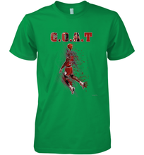 Load image into Gallery viewer, Basketball  Chicago Jordan G.O.A.T. Dunk Men&#39;s Premium T-Shirt
