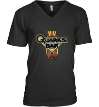 Load image into Gallery viewer, Star Trek DS9 Quark's Bar Vintage Logo Men's V-Neck
