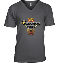 Load image into Gallery viewer, Star Trek DS9 Quark's Bar Vintage Logo Men's V-Neck
