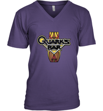 Load image into Gallery viewer, Star Trek DS9 Quark's Bar Vintage Logo Men's V-Neck
