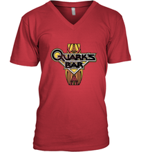 Load image into Gallery viewer, Star Trek DS9 Quark's Bar Vintage Logo Men's V-Neck
