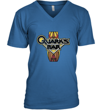 Load image into Gallery viewer, Star Trek DS9 Quark's Bar Vintage Logo Men's V-Neck
