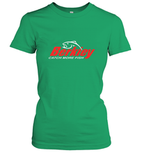 Load image into Gallery viewer, BERKLEY Fishing Logo Spinners Crankbaits LOVER Women&#39;s T-Shirt
