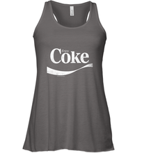 Load image into Gallery viewer, Coca Cola Vintage Enjoy Coke White Logo Women's Racerback Tank
