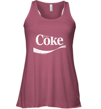 Load image into Gallery viewer, Coca Cola Vintage Enjoy Coke White Logo Women's Racerback Tank
