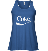 Load image into Gallery viewer, Coca Cola Vintage Enjoy Coke White Logo Women's Racerback Tank
