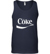 Load image into Gallery viewer, Coca Cola Vintage Enjoy Coke White Logo Men's Tank Top

