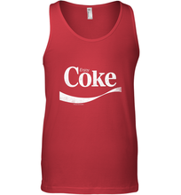 Load image into Gallery viewer, Coca Cola Vintage Enjoy Coke White Logo Men's Tank Top
