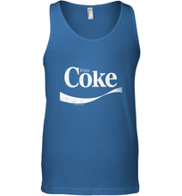 Load image into Gallery viewer, Coca Cola Vintage Enjoy Coke White Logo Men's Tank Top
