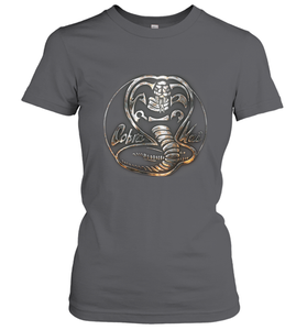 Cobra Kai Rusted Steel Snake Logo Women's T-Shirt