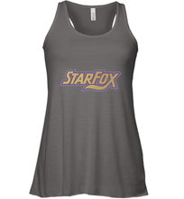 Load image into Gallery viewer, Star fox Vintage Distressed Game Logo Women's Racerback Tank

