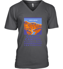 Load image into Gallery viewer, Grand Canyon National Park Centennial Logo Men's V-Neck
