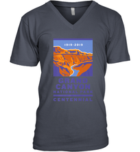 Load image into Gallery viewer, Grand Canyon National Park Centennial Logo Men's V-Neck
