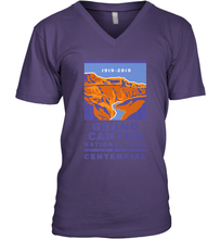Load image into Gallery viewer, Grand Canyon National Park Centennial Logo Men's V-Neck
