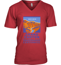 Load image into Gallery viewer, Grand Canyon National Park Centennial Logo Men's V-Neck
