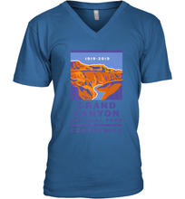 Load image into Gallery viewer, Grand Canyon National Park Centennial Logo Men's V-Neck
