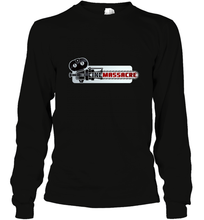 Load image into Gallery viewer, Cinemassacre Modern Chainsaw Logo Long Sleeve T-Shirt
