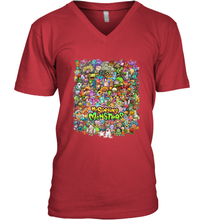 Load image into Gallery viewer, Monster Medley Men's V-Neck
