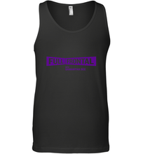 Load image into Gallery viewer, Full Frontal with Samantha Bee Purple Logo Men's Tank Top
