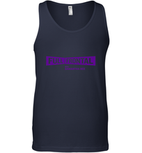Load image into Gallery viewer, Full Frontal with Samantha Bee Purple Logo Men's Tank Top
