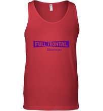 Load image into Gallery viewer, Full Frontal with Samantha Bee Purple Logo Men's Tank Top
