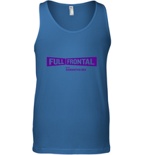 Load image into Gallery viewer, Full Frontal with Samantha Bee Purple Logo Men's Tank Top
