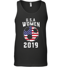 Load image into Gallery viewer, USA United States Women 2019 Soccer US Futbol Men's Tank Top

